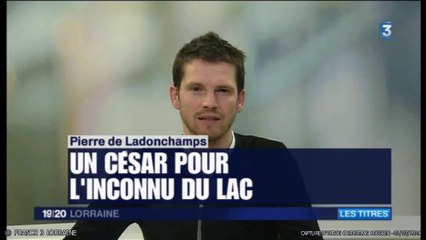 Pierre Deladonchamps sur France 3 Lorraine (01/03/2014)