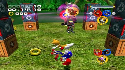 Sonic Heroes - Team Sonic - BOSS : Team Dark