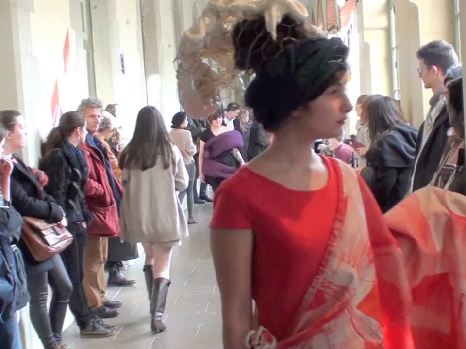 Défilé des étudiants de l'Ecole d'art de Bretagne-site de Rennes, février 2014