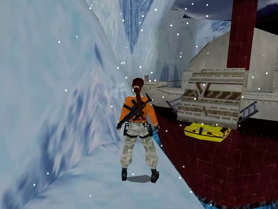 Let's Play Tomb Raider 3 [Blind] (German) Part 105 - Antarctica (mit Stefan89R)