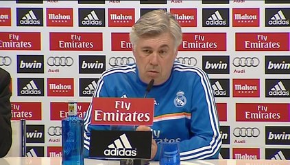 Ancelotti traslada el favoritismo al Atlético por jugar en el Calderón