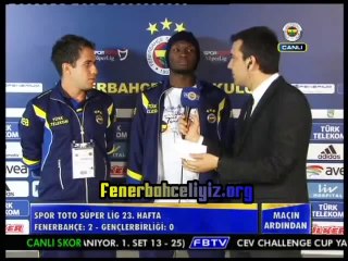 Moussa Sow'un Açıklamaları - Fenerbahçe 2 Gençlerbirliği 0
