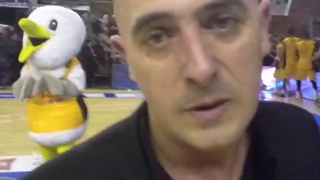 Basket (Pro B) : Réaction Germain Castano apres Boulogne-Chalons