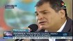 La Revolución Ciudadana en Ecuador sigue adelante afirmó Rafael Correa