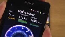 Sony Xperia Z1 Compact vs. iPhone 5 iOS 7 - Internet Speed Test