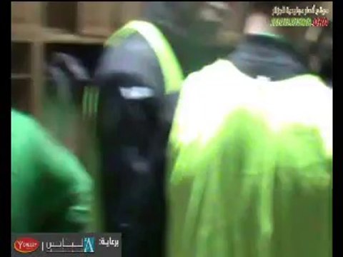 Ambiance des supporters et vestiaires Déclarations de Kaci Said _Fouad Bouali mohamed laksas