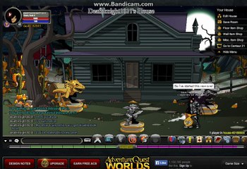 AQW:  New DailyMotion account (Other got hacked)