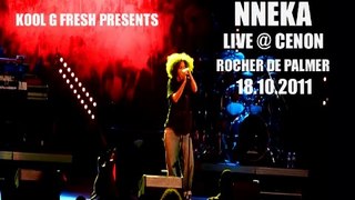 Nneka Live @ Cenon Le Rocher De Palmer 18.10.2011 Walking