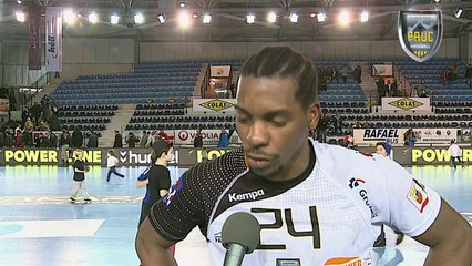 Réaction de Luc Tobie après la victoire des Aixois contre Saint-Raphaël