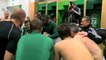 La joie des Verts après ASSE 2-0 Monaco