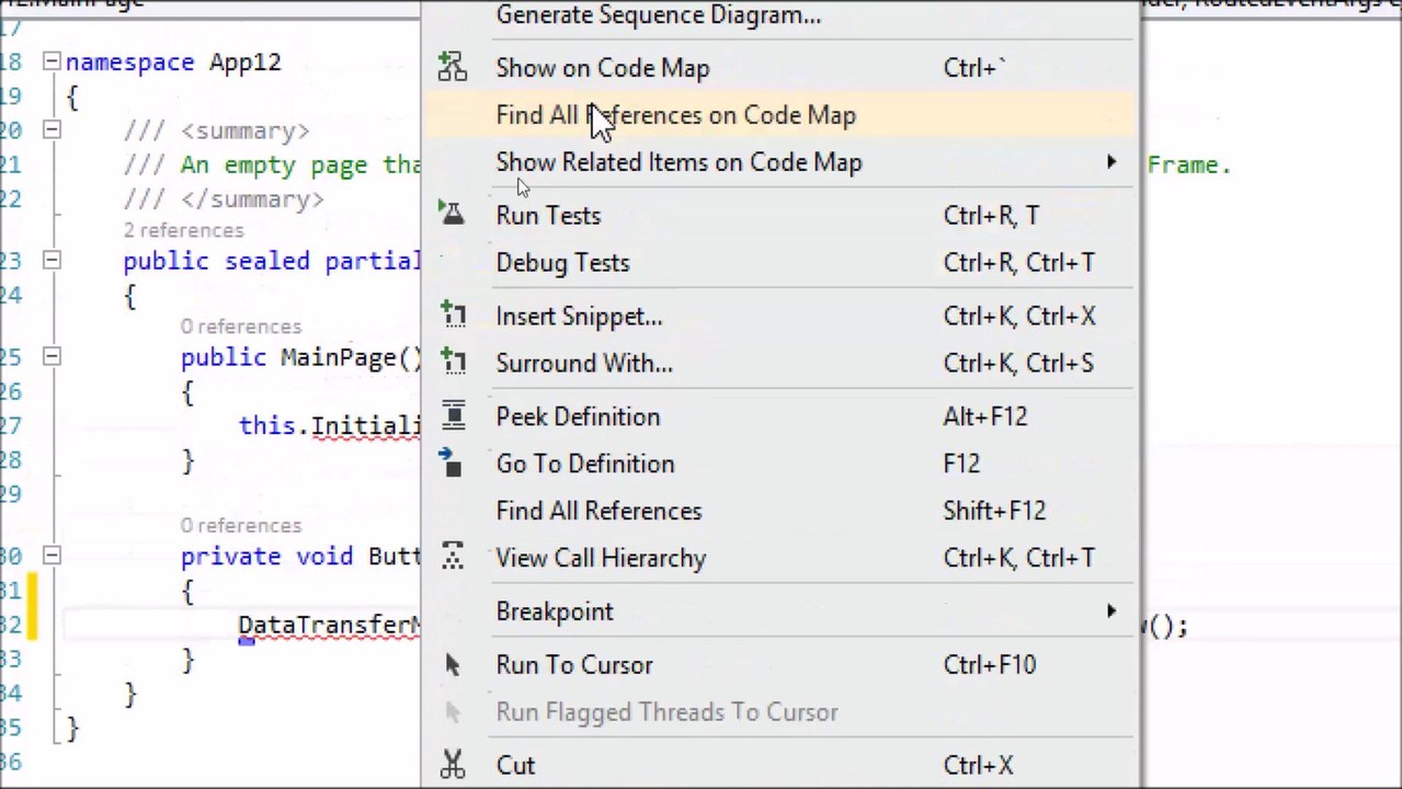 Sharing text with other apps - Windows 8.1 app