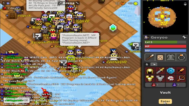 │Let's play│Realm of the mad god gamplay fr EP02