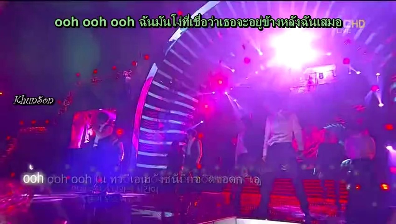 [Thaisub/Karaoke] 2PM - Back2U (Live cut)
