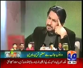 Jirga   1st March 2014 with  Jamshed Dasti