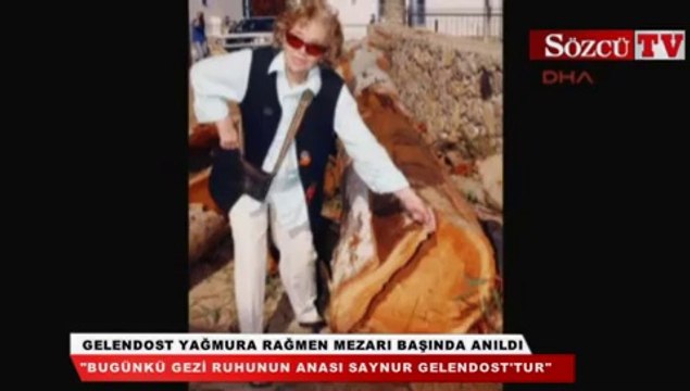 Gelendost yağmura rağmen mezarı başında anıldı
