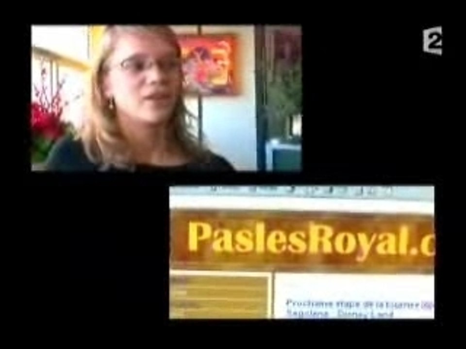 Paslesroyal.com sur France2