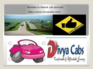 Mumbai to Nashik Cab Services