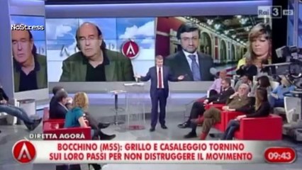 Sen.Bocchino ex (M5S) sconvolto dall'atteggiamento di Grillo e Casaleggio