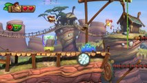 Donkey Kong Country: TF. Garganta mecánica 3-A - Gameplay - 100% puzzles y letras