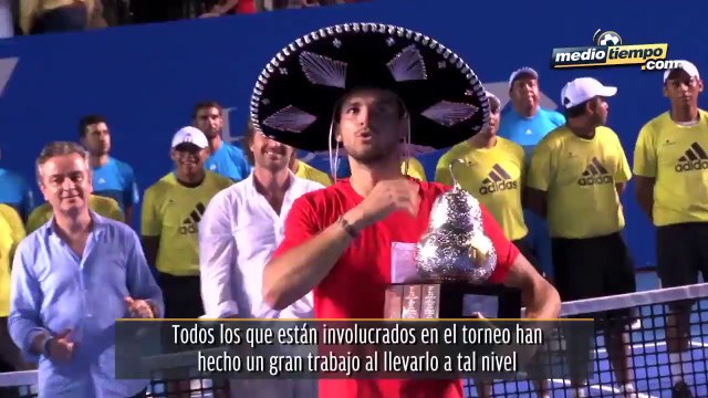 Grigor Dimitrov se coronó en el AMT de Acapulco
