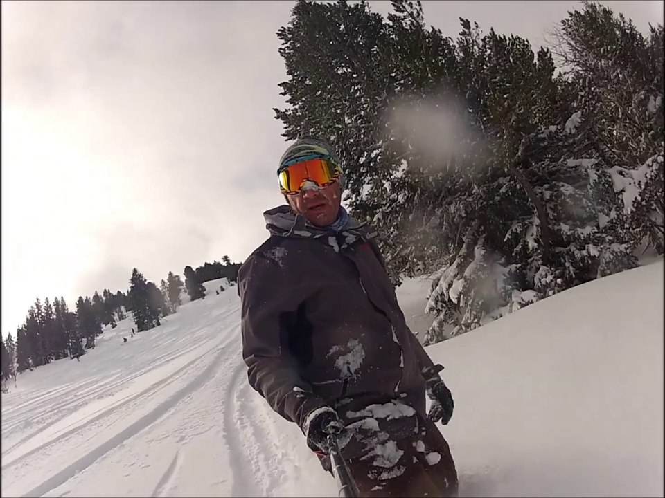 ax 01 03 2014 poudreuse pow ax les thermes bonascre Ariège