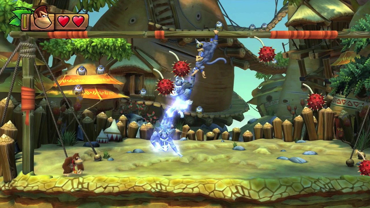 Donkey Kong Country: TF.Triple trifulca 3-Boss - Gameplay