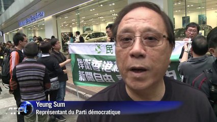 Hong Kong: grande manifestation pour la liberté de la presse