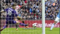 هدف سندرلاند الاول في مانشستر سيتي - نهائي كاس الرابطة الانجليزية للمحترفين - 2/3/2014