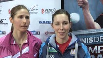 France Ping 2014 - Jour 3 : Carole Grundisch et Laura Gasnier championnes de France en double dames