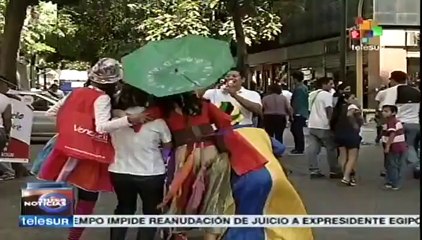 En Venezuela todos los sectores se pueden manifiestar en libertad