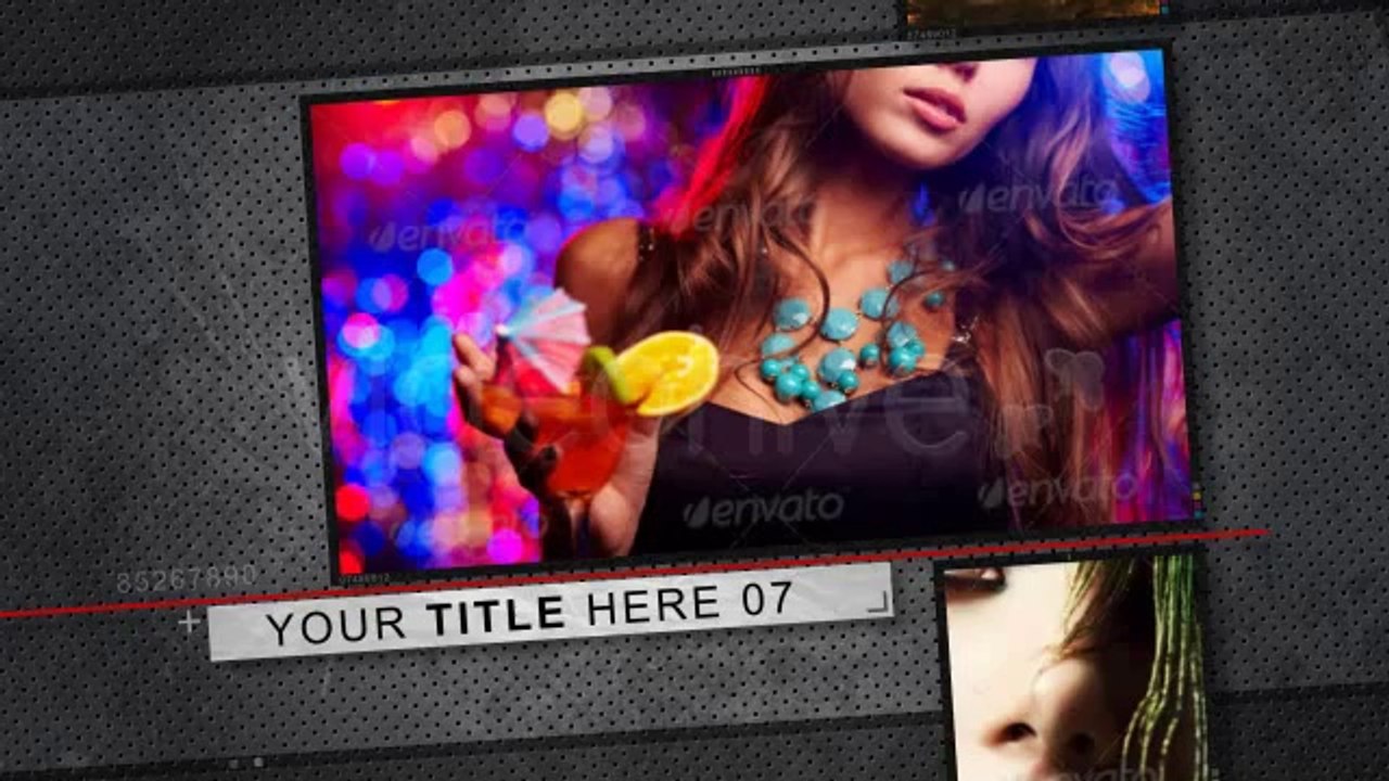 Dark Style - After Effects Template