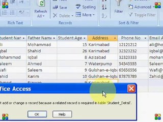Ms Access 2007 in urdu part 13