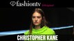 Karolina Kurkova at Christopher Kane Fall/Winter 2014-15 | London Fashion Week LFW | FashionTV