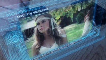 Holographic Touch III - After Effects Template