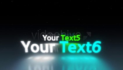 3D Logo Open (Horizontal) - After Effects Template