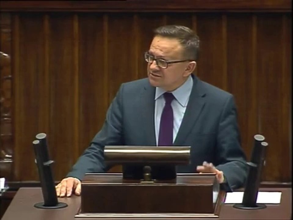 Poseł Marek Matuszewski - Wystąpienie z dnia 21 lutego 2014 roku.