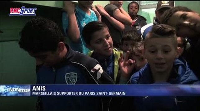 Football / Ligue 1 : Les minots marseillais supportent le PSG - 02/03