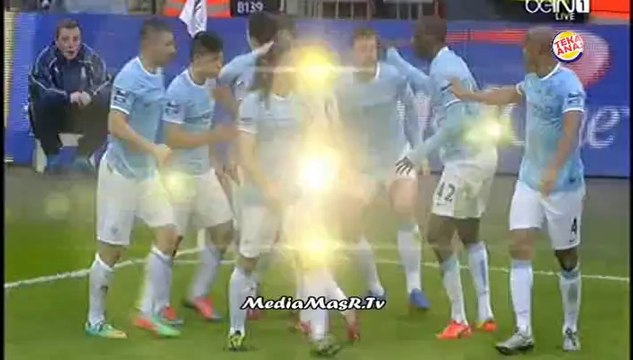 أهداف مباراة مانشستر سيتي 3-1 سندرلاند - نهائي الكابيتال وان - تعليق احمد الطيب - 2/3/2014