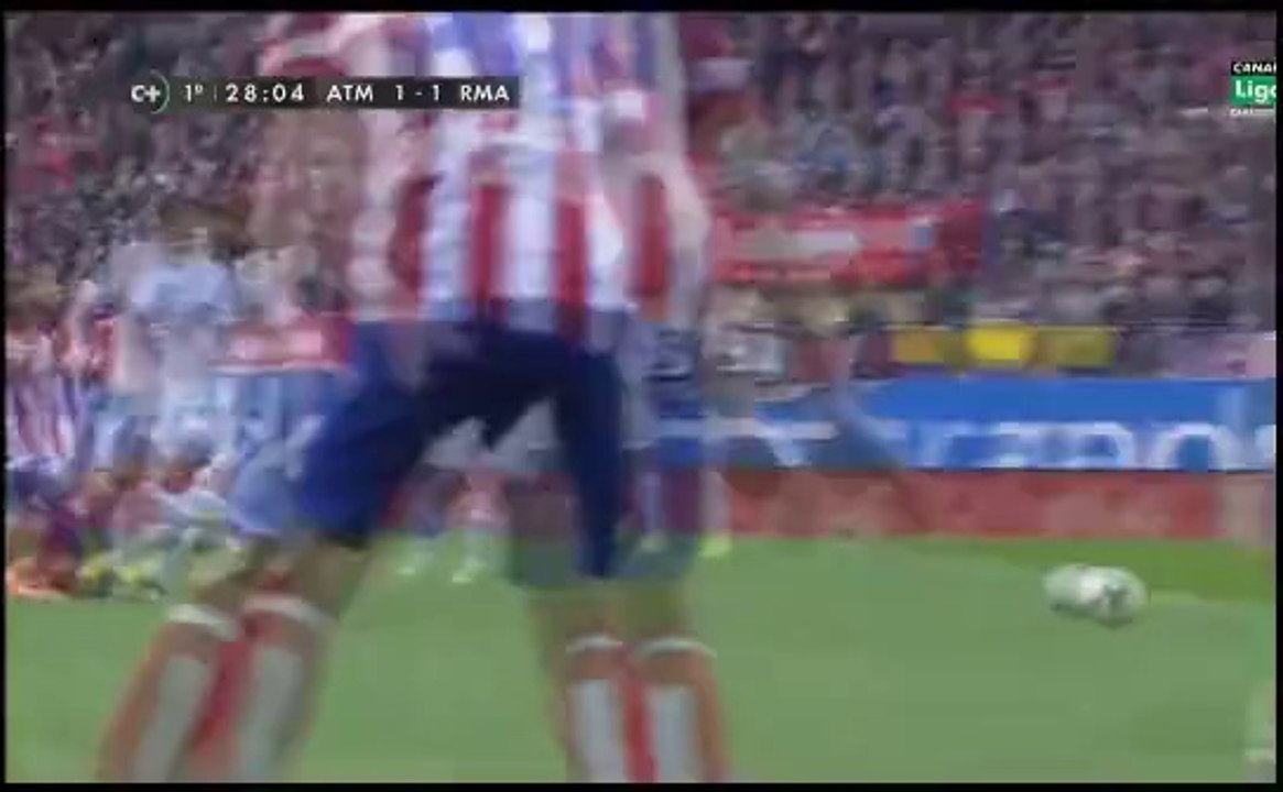 Atletico Madrid 1-1 Real Madrid - 02-03-2014 - Koke goal