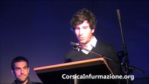 #Corse Intervention de François Santoni aux Scontri Internaziunali Corti 2014