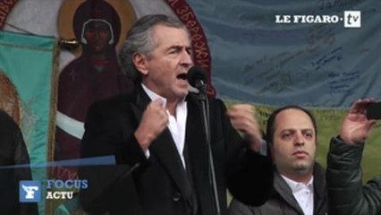 BHL au Maïdan monte au front contre Poutine