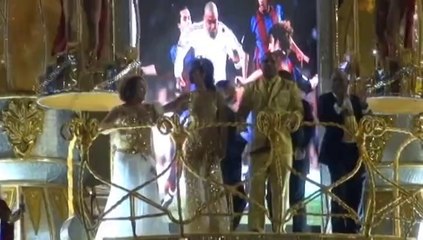 Ronaldo, rey del carnaval de Sao Paulo