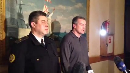 Ο Αρχηγός του Ουκρανικού στόλου ορκίζεται πίστη στη Ρωσία