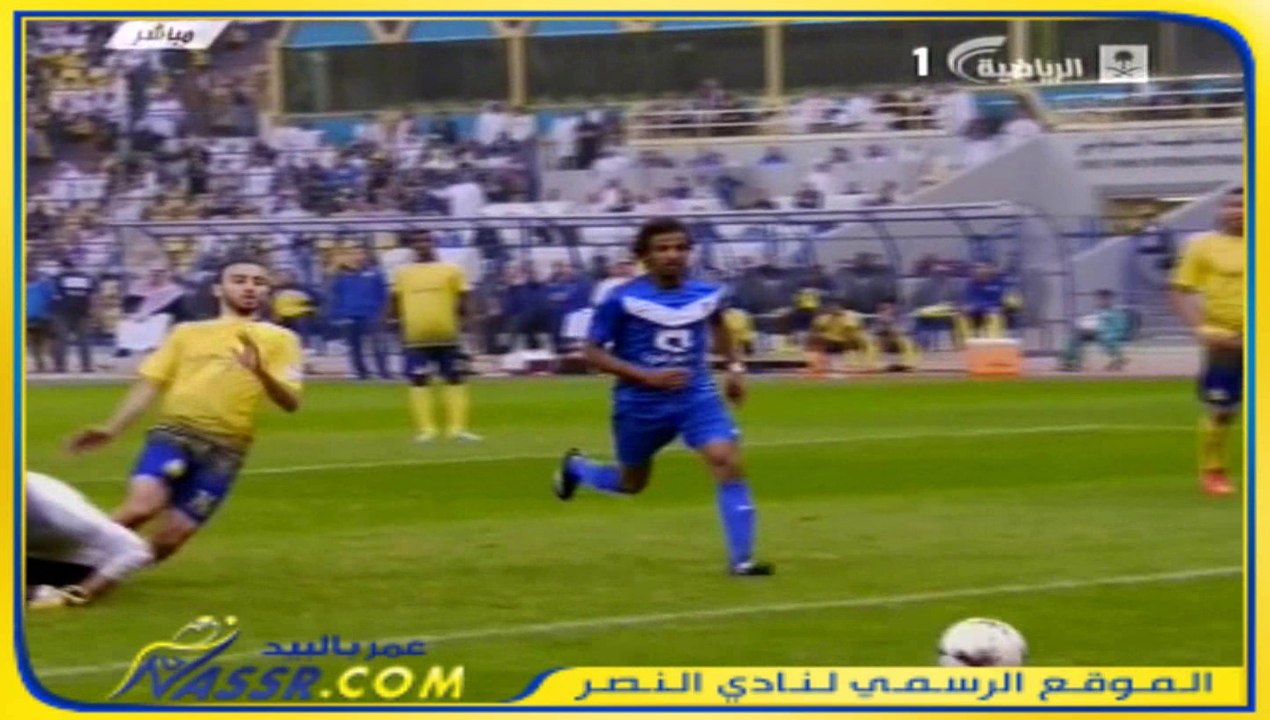 هدف الثاني [ يسجله السهلاوي  في الهلال  ] من بدايه صناعه الهجمه النصراويه كامله الجوله 23