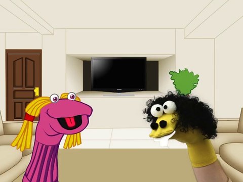 French for kids = Les mini dialogues # Une histoire de film