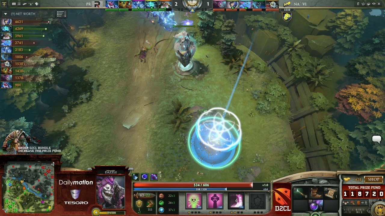 Na'Vi vs Power Rangers Game 1 - DOTA 2 Champions League TobiWan & Capitalist