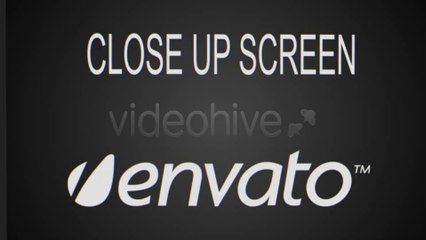 Monitor Close-up - After Effects Template