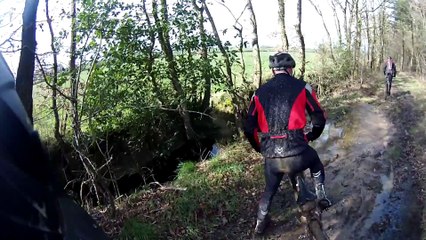 VTT Forêt de Brain sur Longuenée 03-2014
