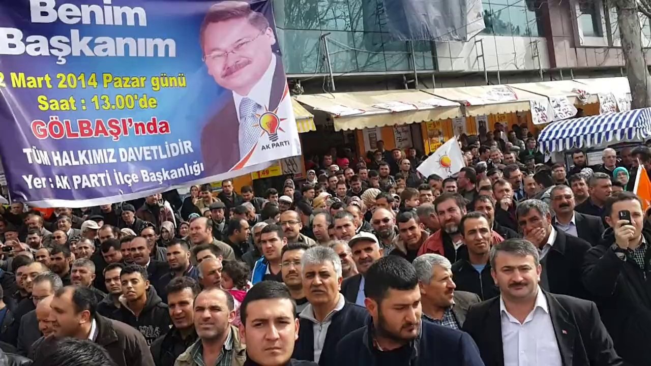 Gökçek gölbaşı miting-1-Osman Karaaslan Konuşma