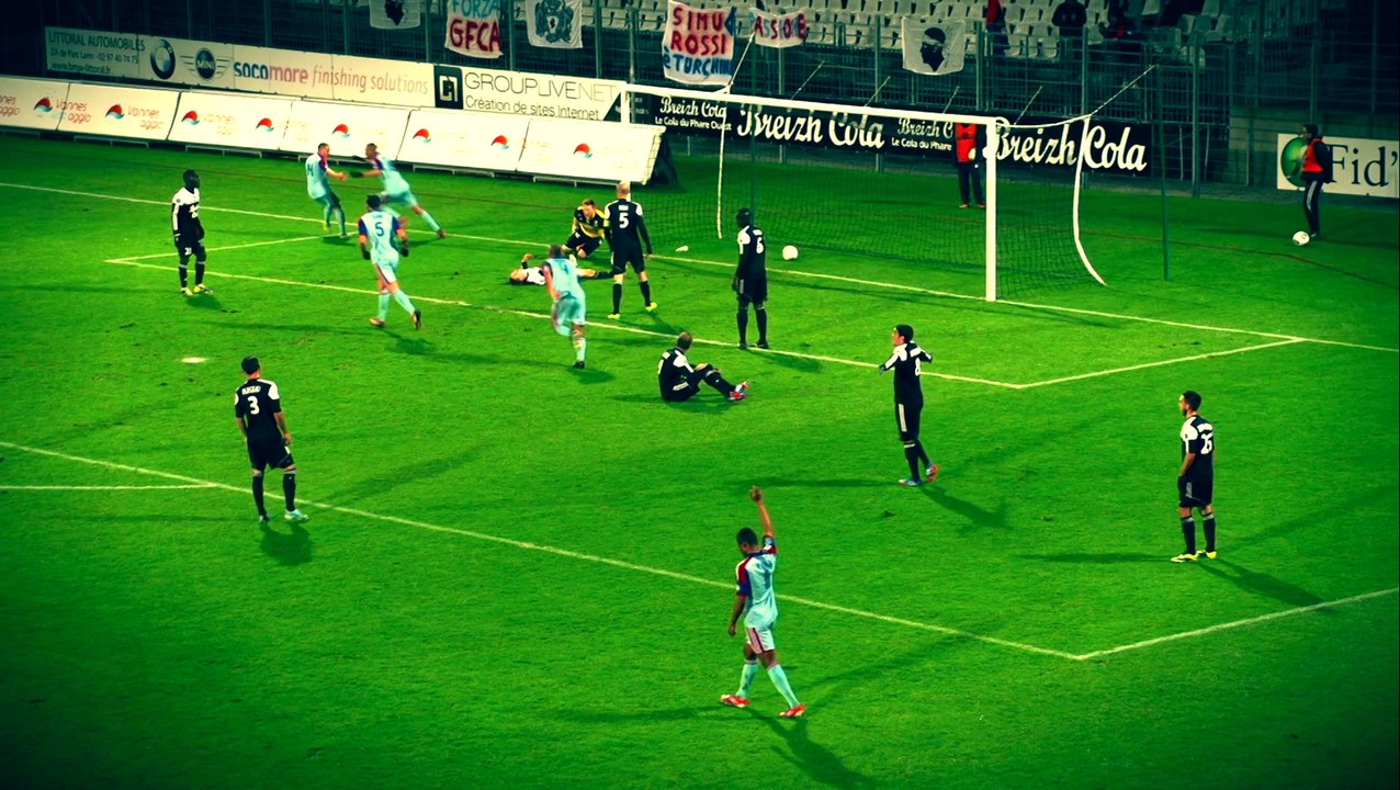 Championnat national 2013-2014 22ème journée Vannes OC -Ajaccio